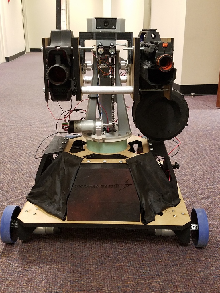 A front view of Anniebot