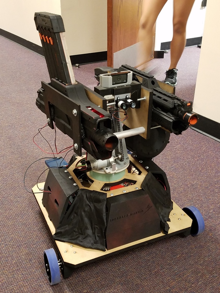 A side view of Anniebot