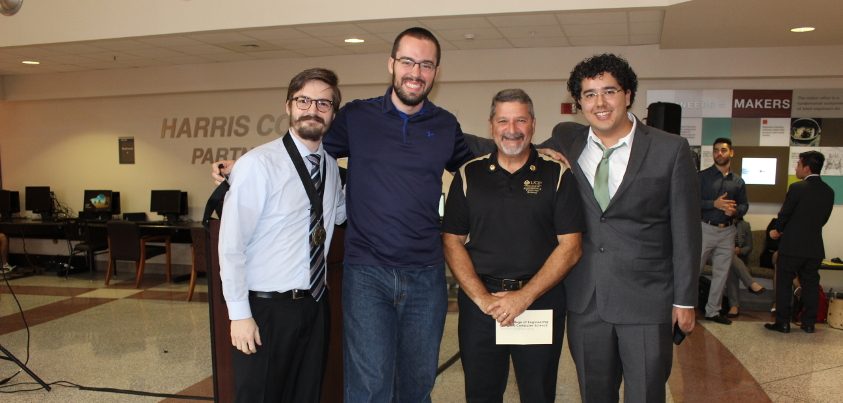 UCF Senior Design Team Accepting Best Overall Award for Spring 2017