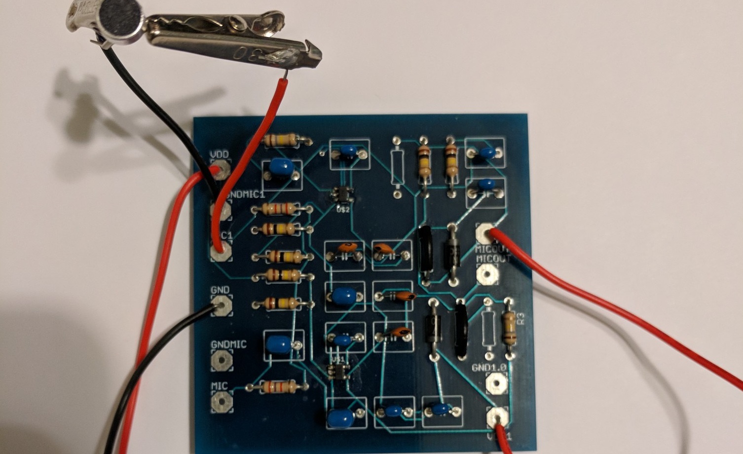 Mic PCB